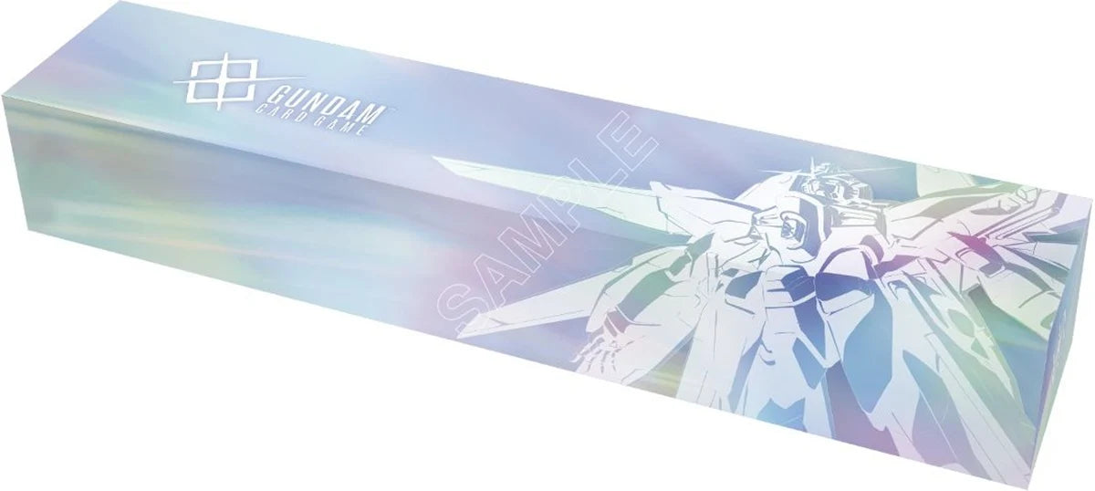 Gundam Card Game 1st Anniversary Set PB03 premium collection with exclusive cards, playmat, card sleeves, card case, dice and storage box
