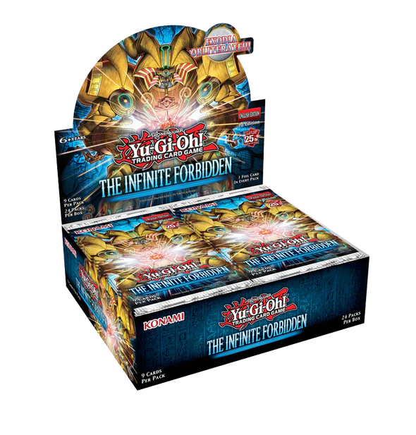 Yugioh - The Infinite Forbidden Booster Box Case - 12 Boxes - 1st Edition