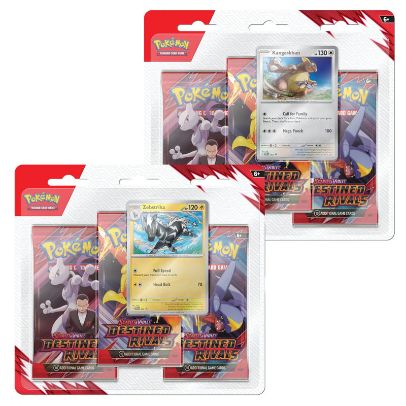Pokémon - Destined Rivals - 3-Pack Blister Bundle