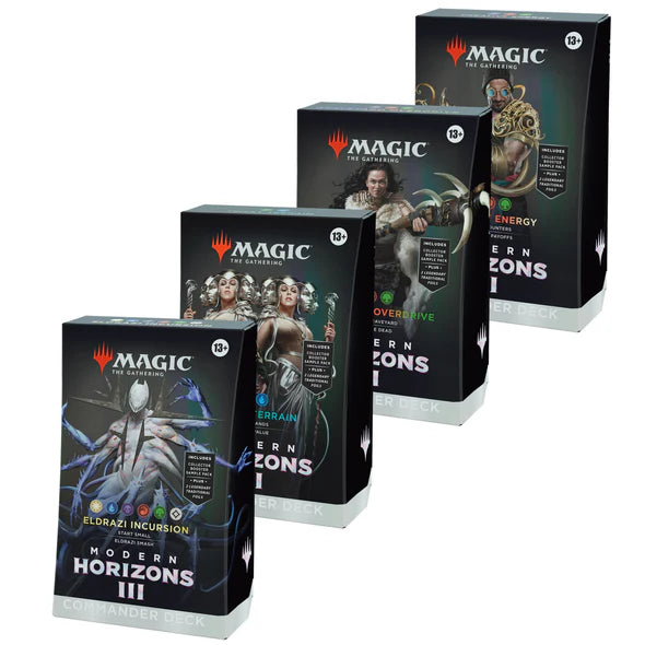 Magic the Gathering - Modern Horizons 3 - Commander Deck - Set of 4