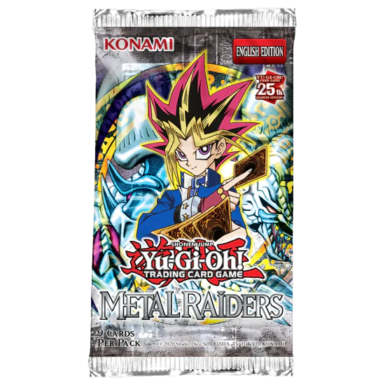 Yugioh - 25th Anniversary - Metal Raiders Booster Box Case - 12 Boxes