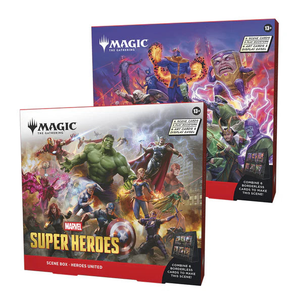 Magic: The Gathering - Universes Beyond: Marvel Super Heroes - Scene Box - Set of 2 (Pre-Order)