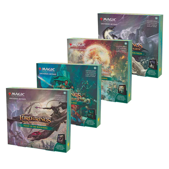 Magic the Gathering - The Lord of the Rings: Tales of Middle-Earth - Scene Box - Set of 4