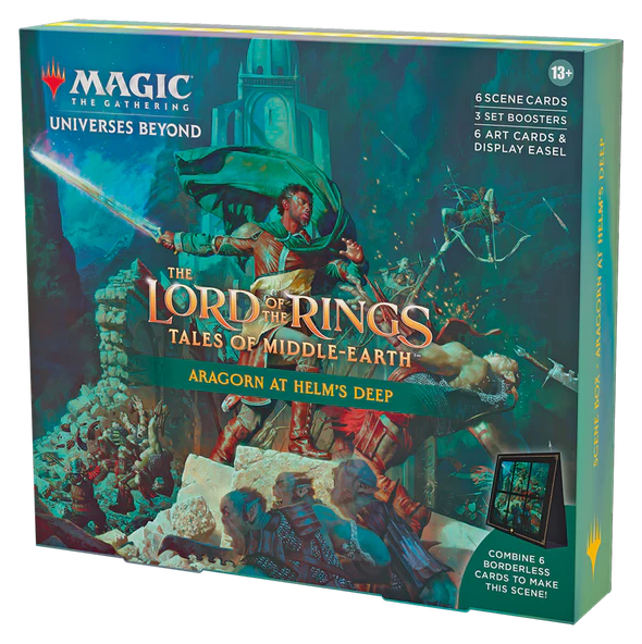 Magic the Gathering The Lord of the Rings: Tales of Middle-Earth - Scene Box - Aragorn at Helm's Deep