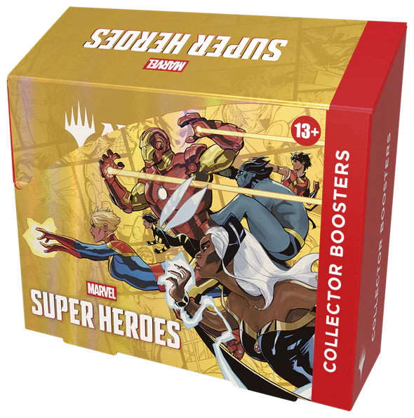 Magic: The Gathering - Universes Beyond: Marvel Super Heroes - Collector Booster Box (Pre-Order)