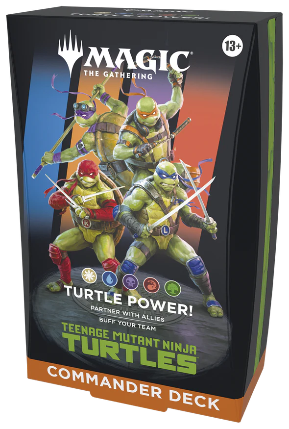 Magic: The Gathering Universes Beyond: Teenage Mutant Ninja Turtles - Commander Deck - Turtle Power! (Pre-Order)