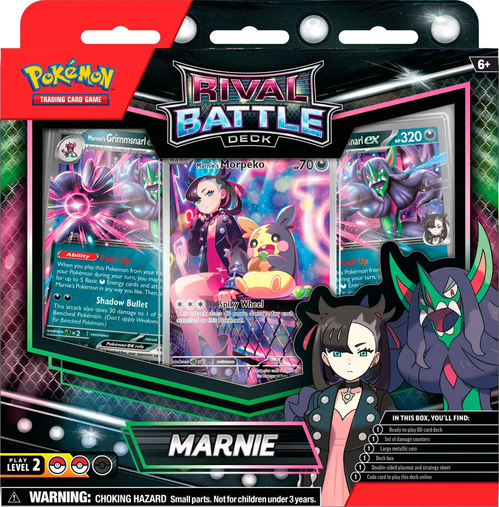 Pokemon - Marnie Rival Battle Decks