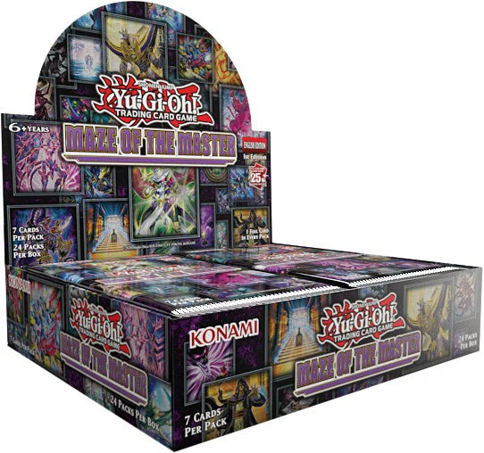 Yugioh - Maze of Master Booster Box Case - 12 Boxes - 1st Edition