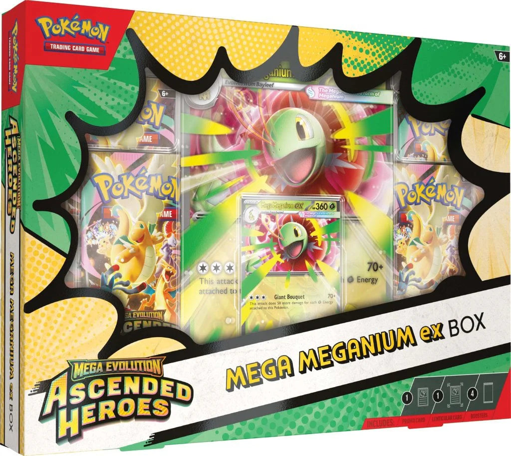 Pokemon - Mega Evolution - Ascended Heroes - Mega Meganium ex Box