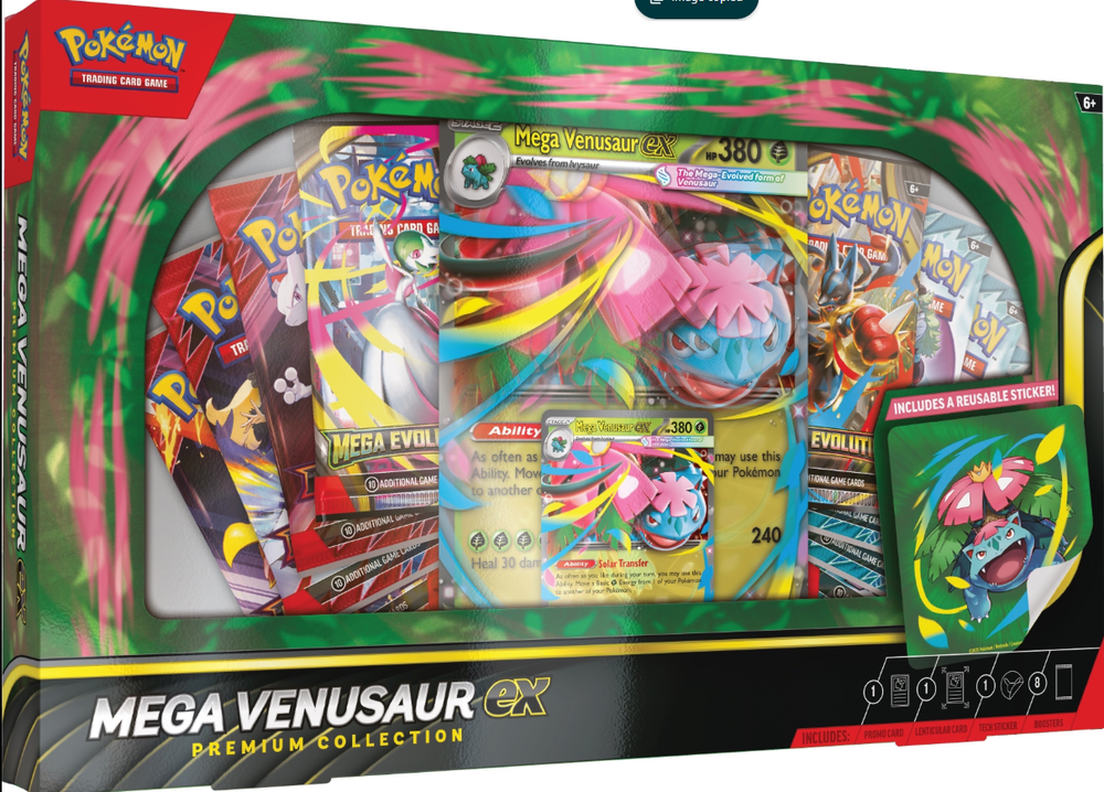 Pokemon - Mega Venusaur ex Premium Collection (Pre Order)