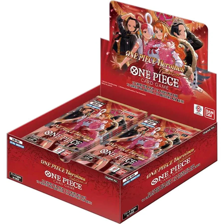One Piece Card Game - EB-03 - Heroines Edition Booster Box (Restock Pre-Order)