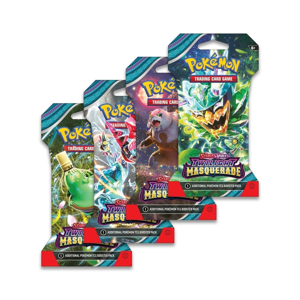 Pokemon - Scarlet and Violet - Twilight Masquerade - Sleeved Booster Pack
