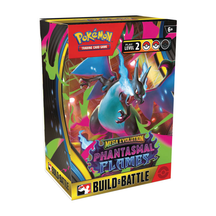 Pokemon - Mega Evolution - Phantasmal Flames - Build & Battle Kit (Pre-Order) Limit 1 Per Customer