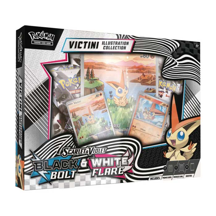 Pokemon - Scarlet and Violet - Unova Victini Illustration Collection Limit 1 Per Customer