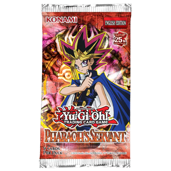 Yugioh - 25th Anniversary - Pharaoh's Servant Booster Box Case - 12 Boxes