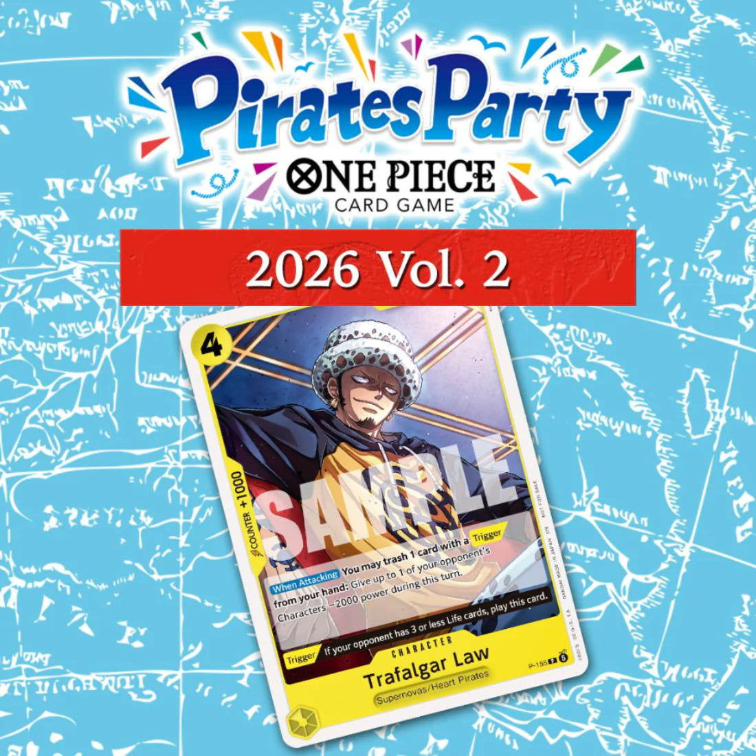One Piece Card Game - Locals Pirate Party Vol. 2 - July 7th 2026 7:00pm