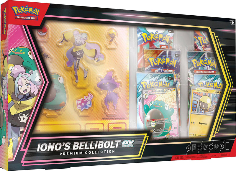 Pokemon - Iono’s Bellibolt ex Premium Collection (Limited 1 Per Customer) (Pre-Order)