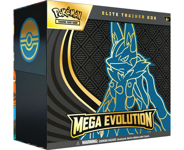 Pokemon - Mega Evolution - Elite Trainer Box - Mega Lucario (Pre-Order) Limit 1 Per Customer