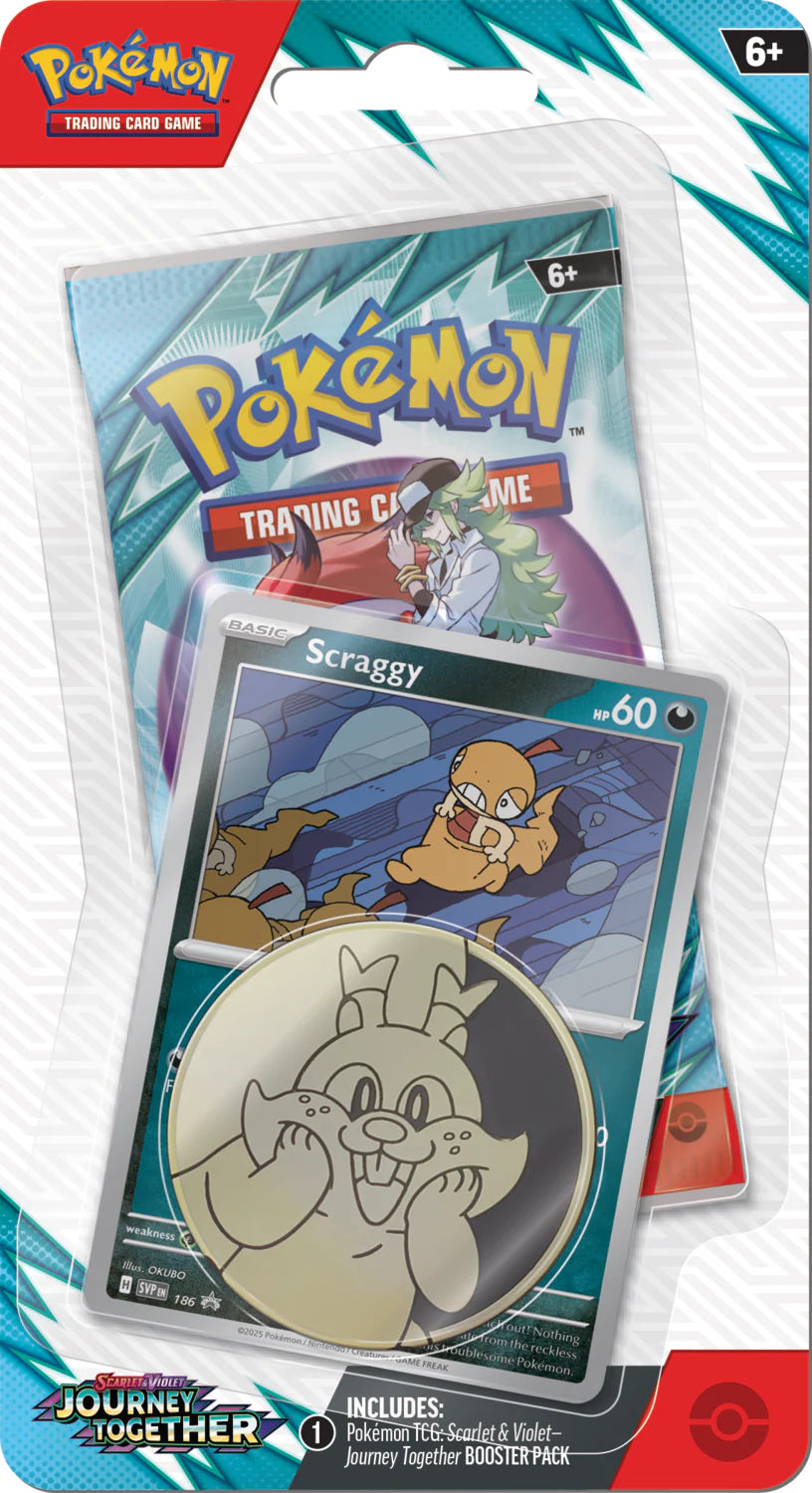 Pokemon - Scarlet and Violet - Journey Together - Checklane Blister - Bundle of 2