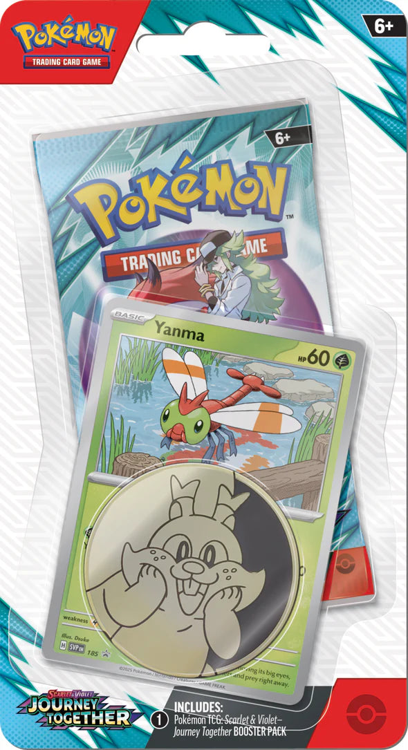 Pokemon - Scarlet and Violet - Journey Together - Checklane Blister - Bundle of 2