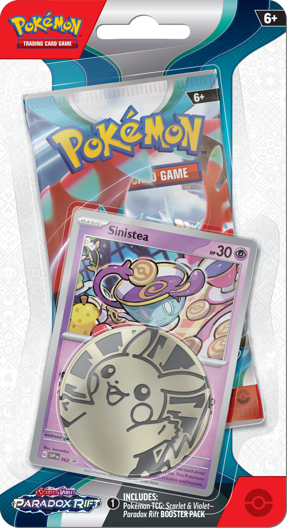 Pokemon - Scarlet and Violet - Paradox Rift - Checklane Blister Bundle of 2