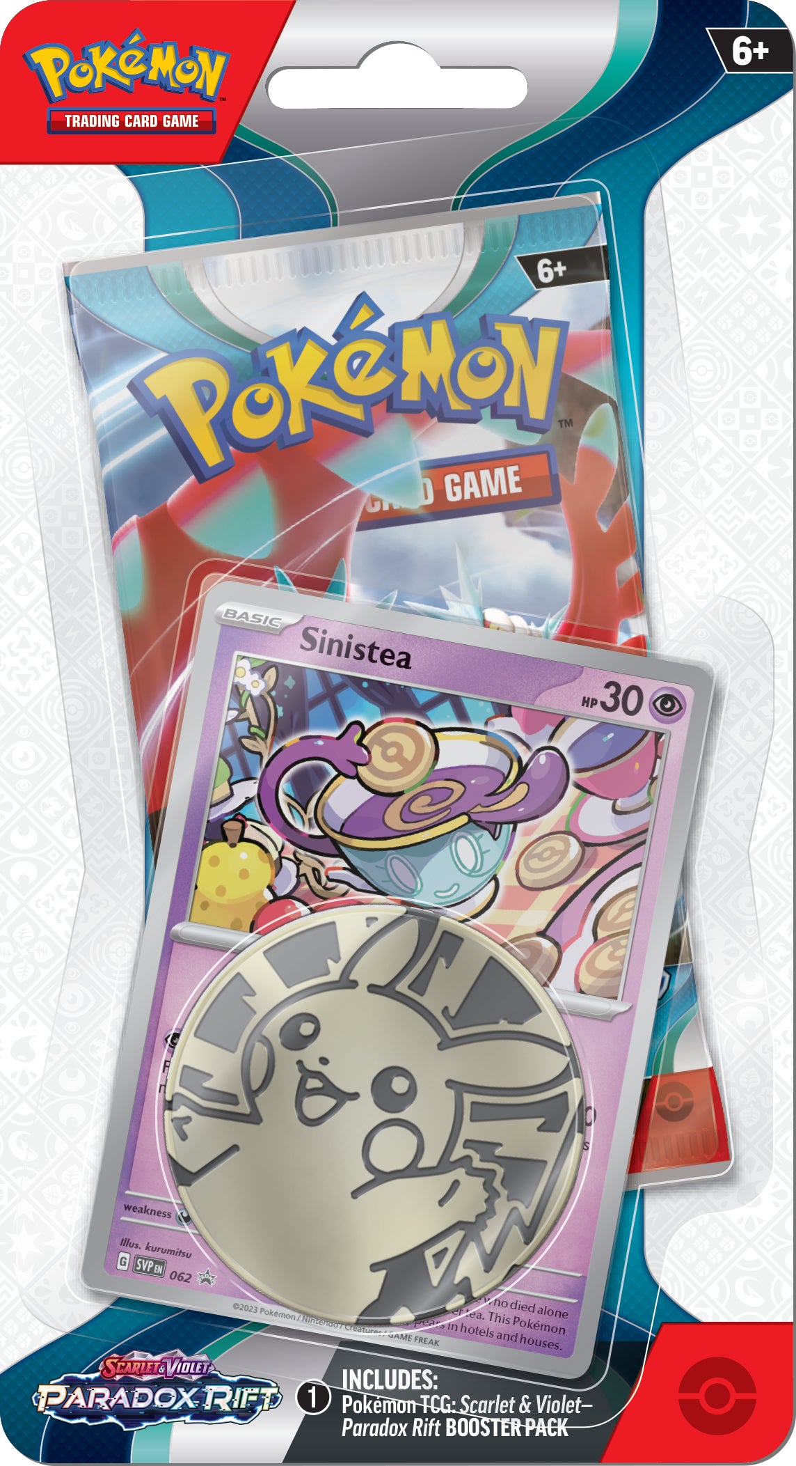 Pokemon - Scarlet and Violet - Paradox Rift - Checklane Blister Bundle of 2