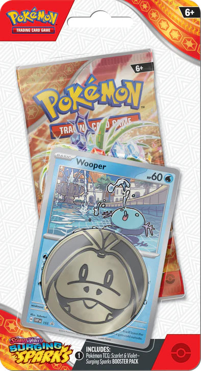 Pokemon - Surging Sparks - Checklane Blister - Wooper