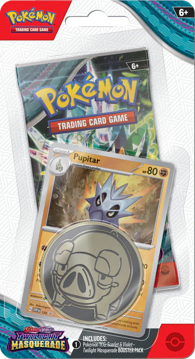 Pokemon - Scarlet and Violet - Twilight Masquerade - Checklane Blister Bundle