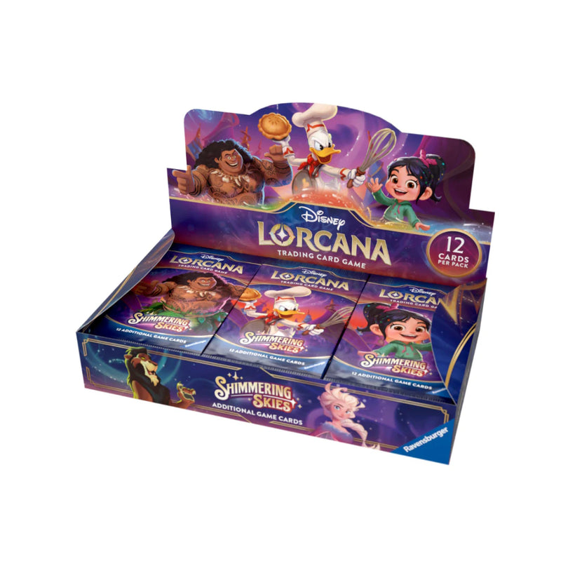 Disney Lorcana: Shimmering Skies Case - 4 Booster Boxes