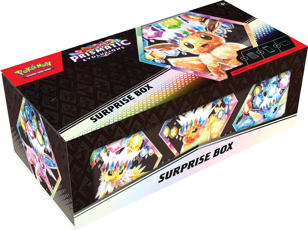 Pokemon - Scarlet & Violet: Prismatic Evolutions - Surprise Box September 2025 Restock (Pre-Order)