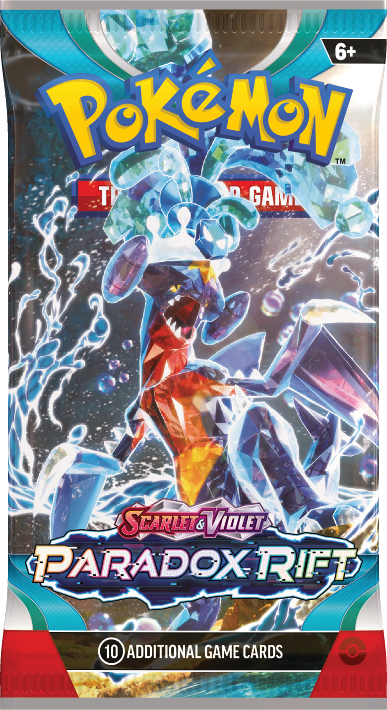 Pokemon - Scarlet and Violet - Paradox Rift - 24 Pack Sleeved Pack Bundle
