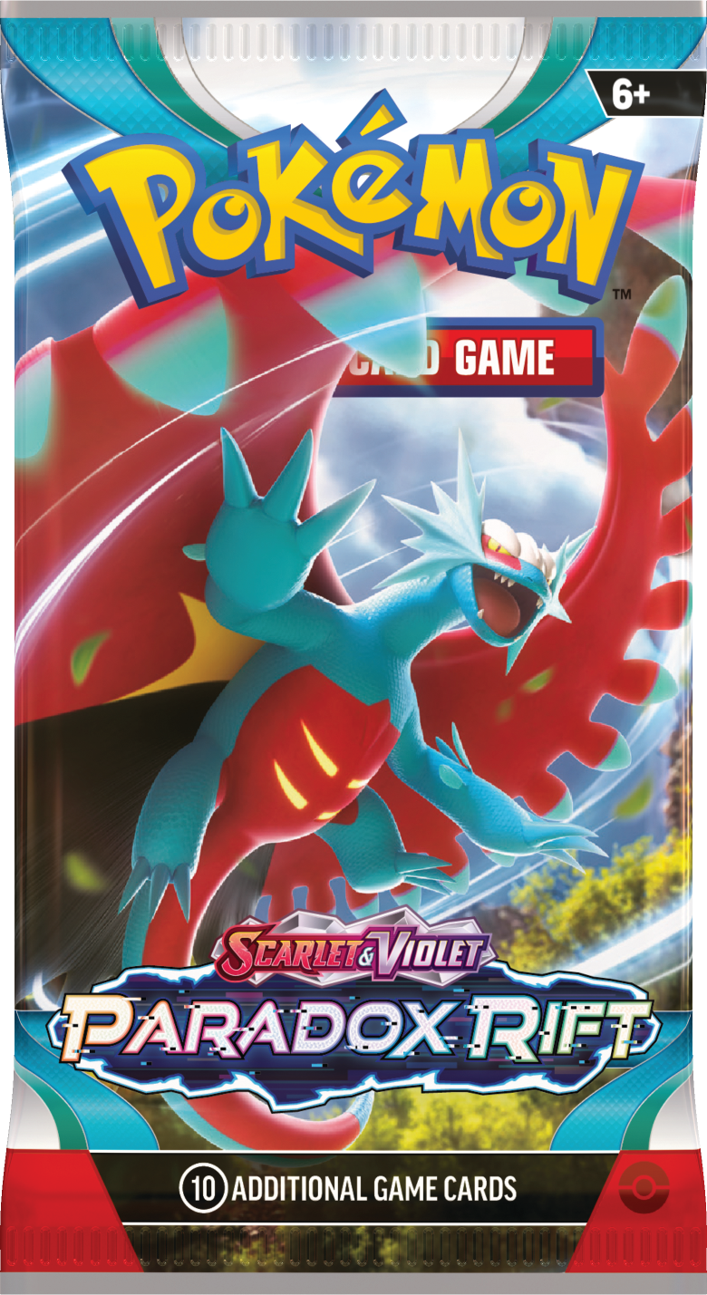 Pokemon - Scarlet and Violet - Paradox Rift - 24 Pack Sleeved Pack Bundle