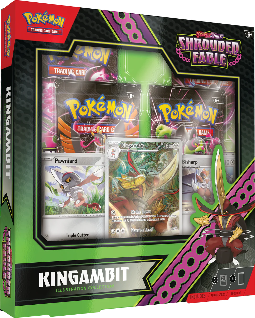 Pokemon - Scarlet & Violet: Shrouded Fable - Kingambit Illustration Collection