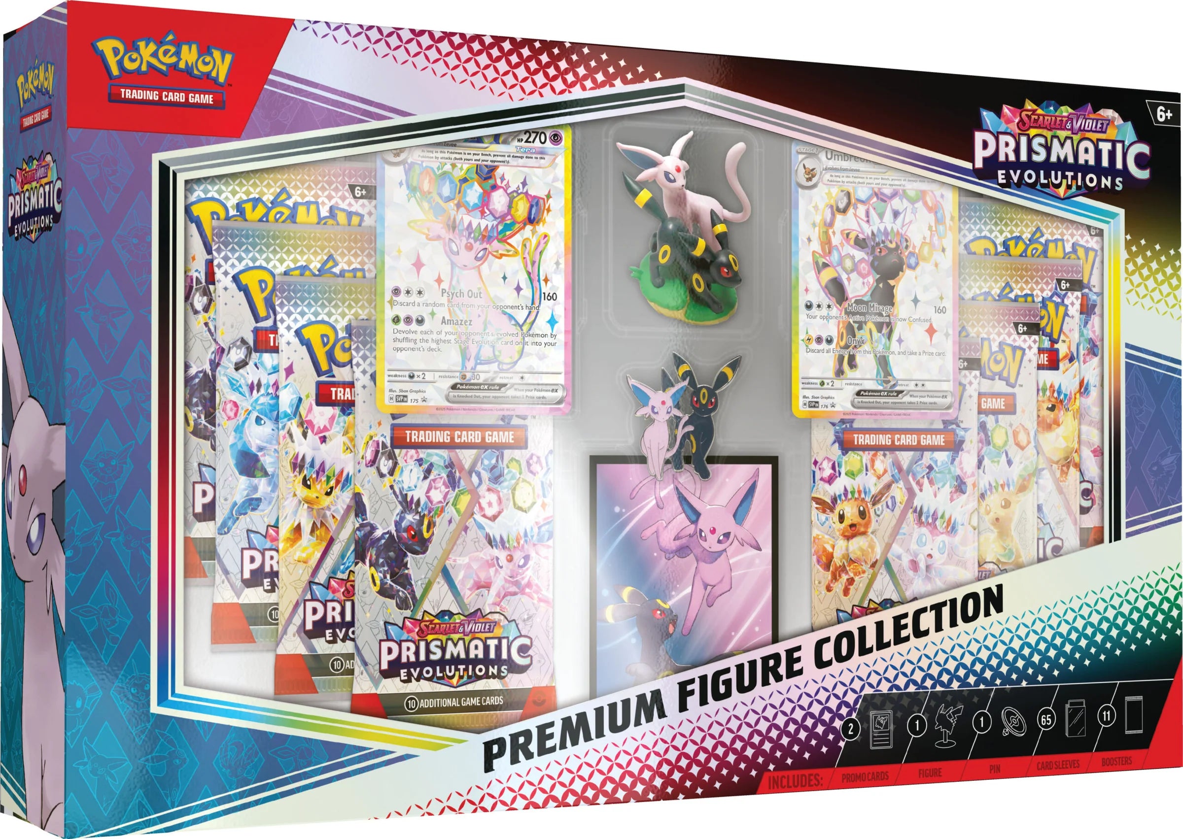 Pokemon - Prismatic Evolutions - Premium Figure Collection (Pre Order) Limit 1 Per Customer