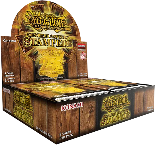 Yugioh - Quarter Century Stampede Booster Box - 1st Edition