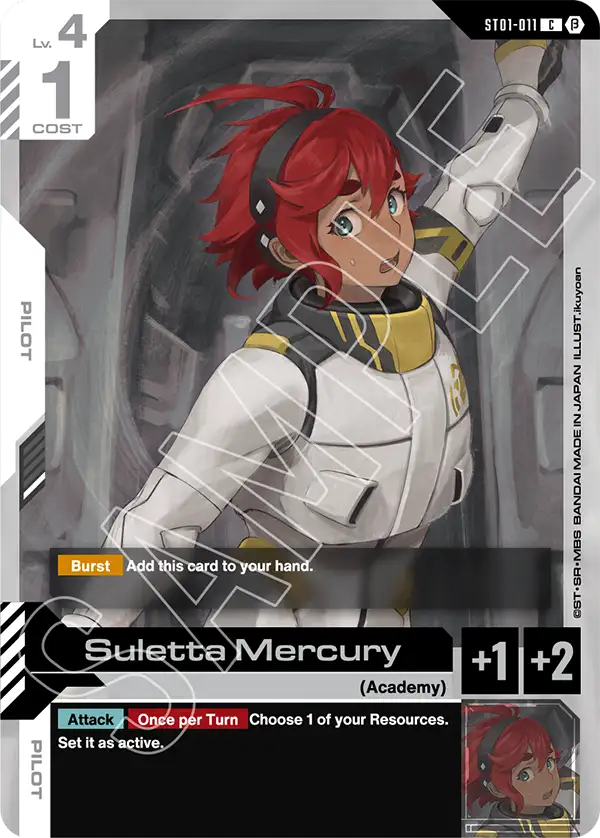 Suletta Mercury - ST01-011B - Edition Beta - C