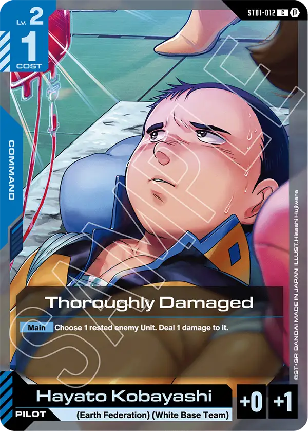 Thoroughly Damaged - ST01-012B - Edition Beta - C