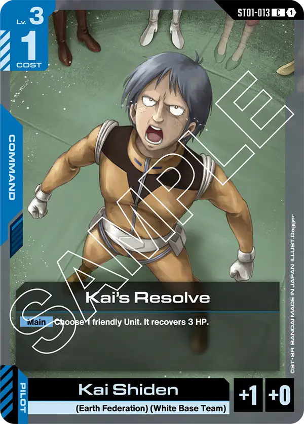 Kai's Resolve - ST01-013 - C