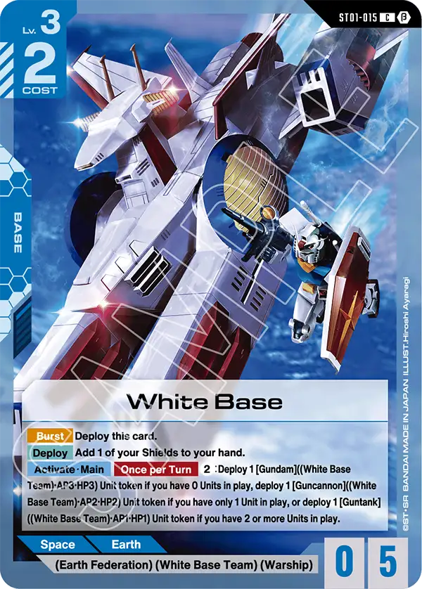 White Base - ST01-015B - Edition Beta - C