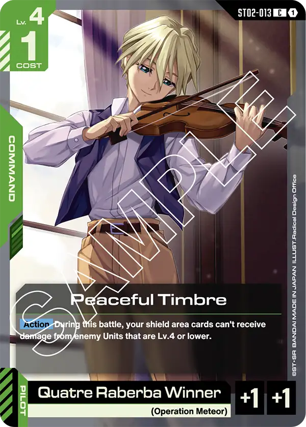 Peaceful Timbre - ST02-013 - C