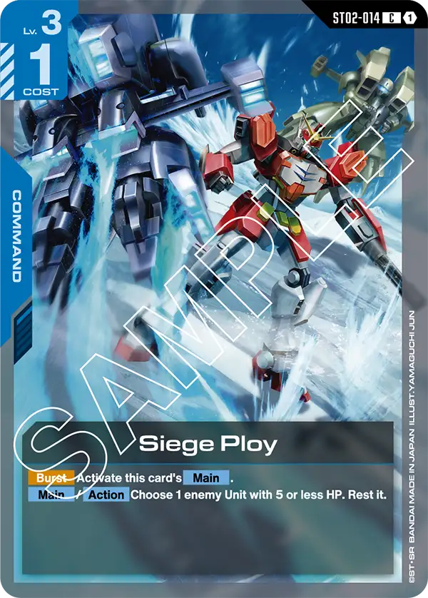 Siege Ploy - ST02-014 - C