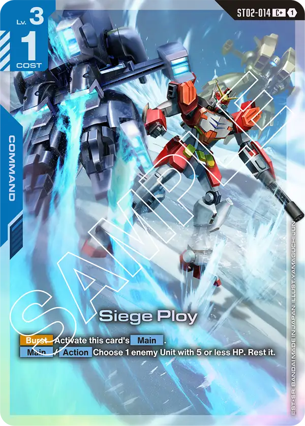 Siege Ploy - ST02-014 - C+ (Parallel)