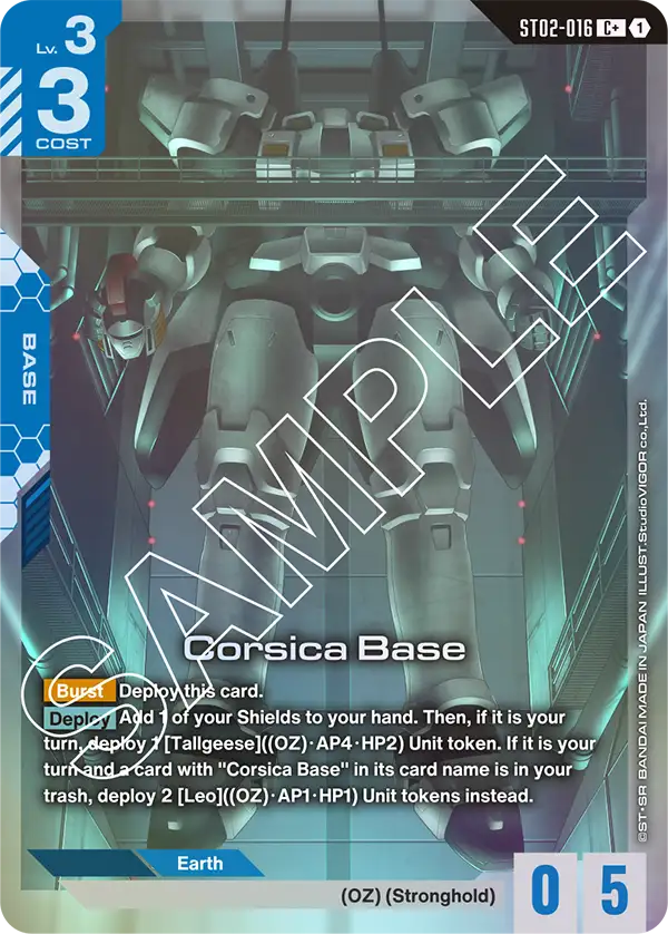 Corsica Base - ST02-016 - C+ (Parallel)