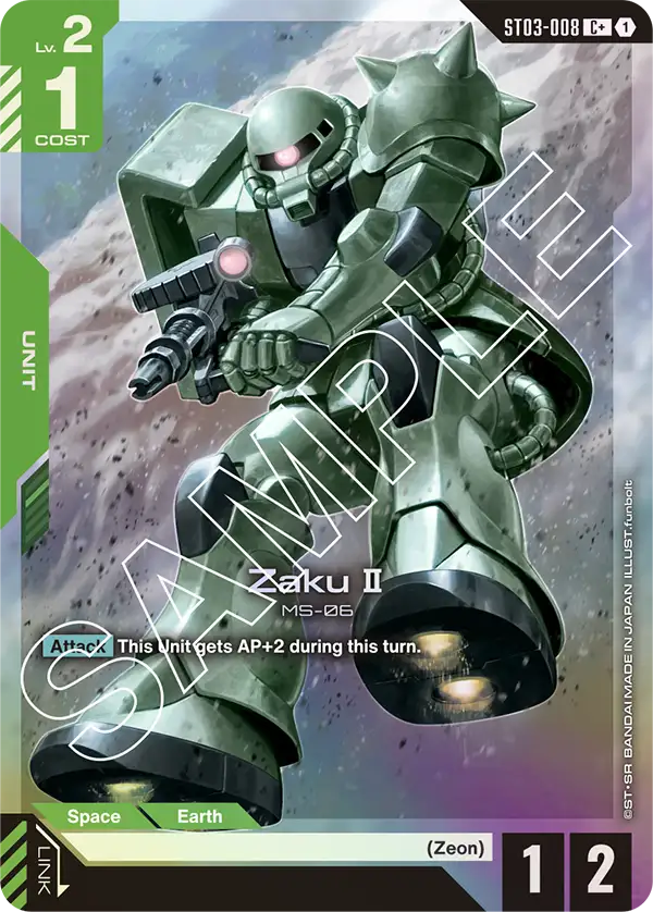 ZakuⅡ - ST03-008 - C+ (Parallel)