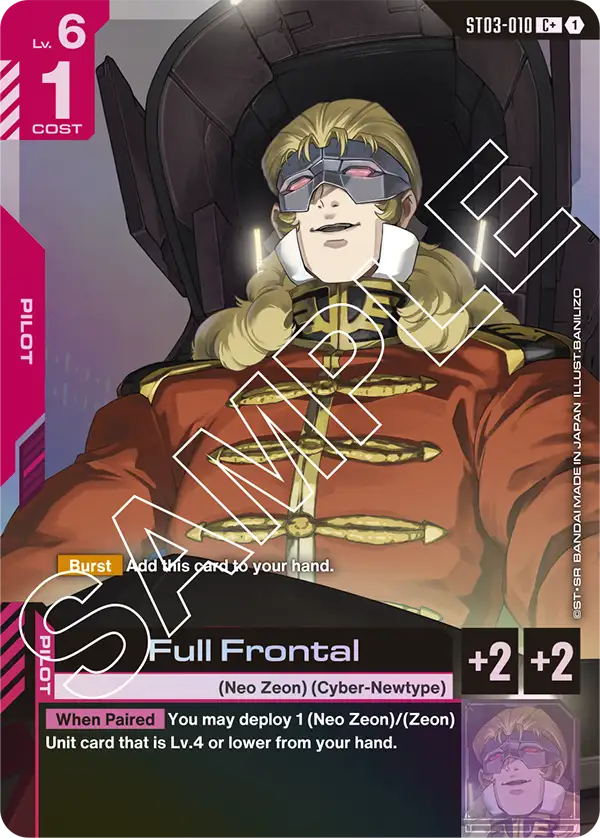 Full Frontal - ST03-010 - C+ (Parallel)