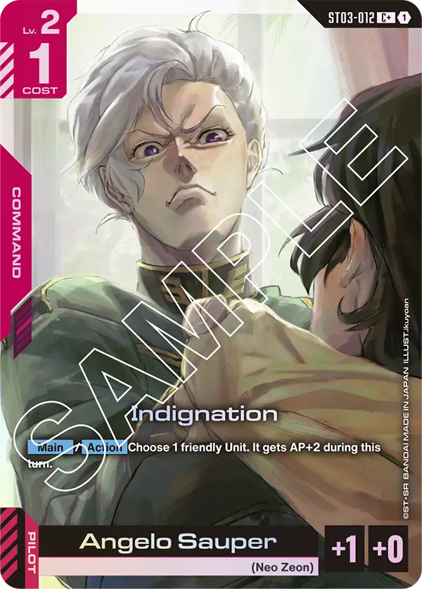 Indignation - ST03-012 - C+ (Parallel)