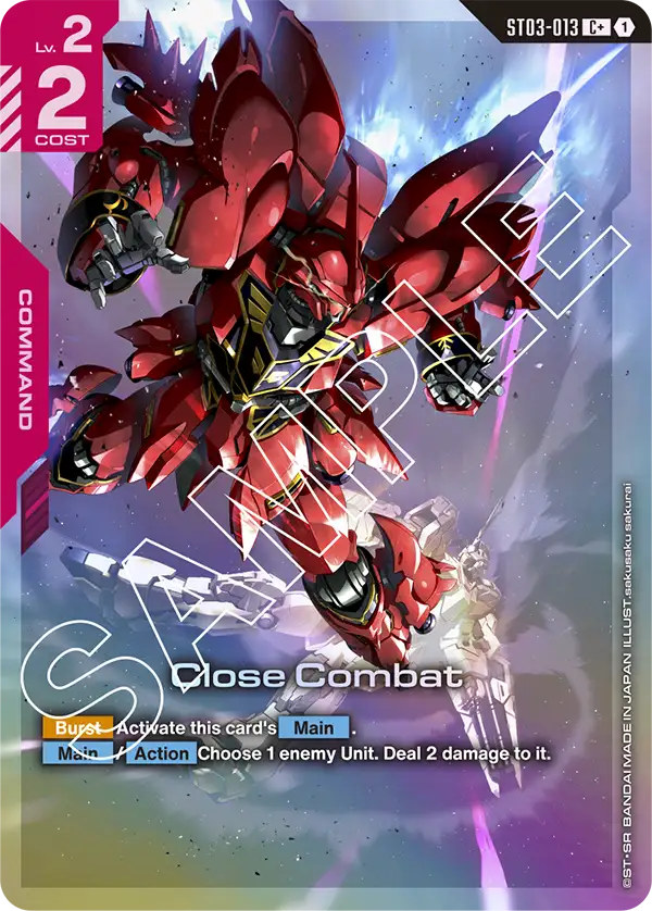 Close Combat - ST03-013 - C+ (Parallel)