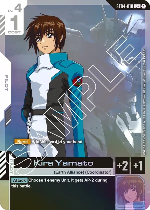 Kira Yamato - ST04-010 - C+ (Parallel)