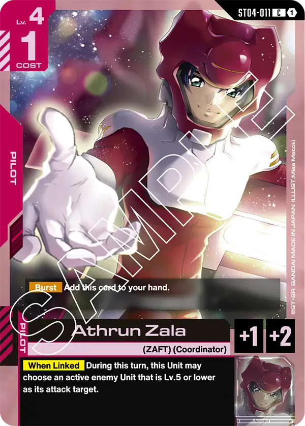 Athrun Zala - ST04-011 - C