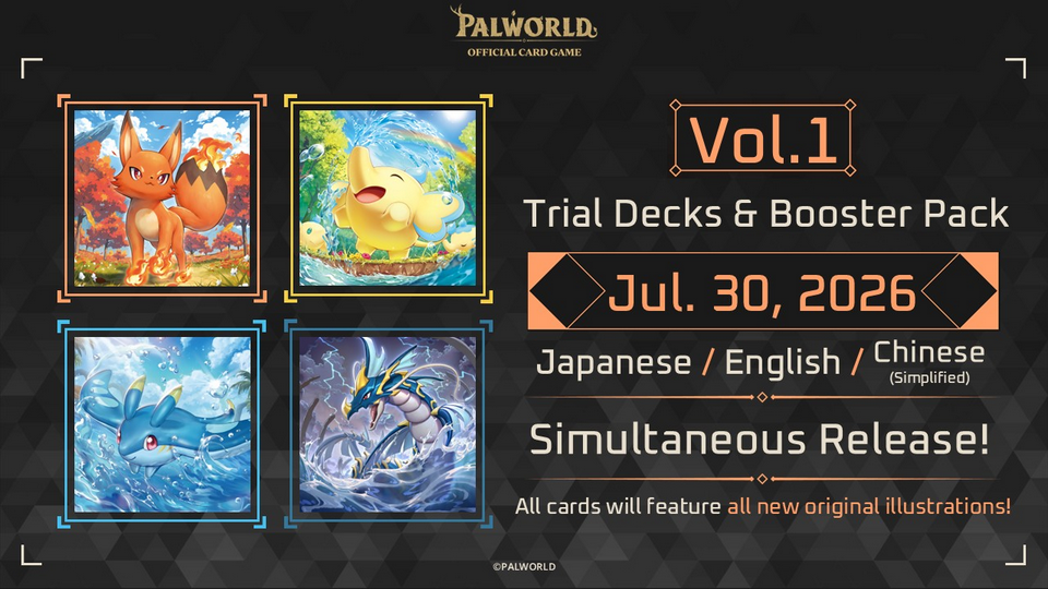 Palworld Card Game - Dawn of Palpagos - Trial Decks (Pre-Order)